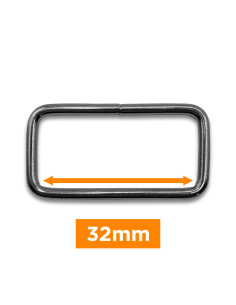 Bucle rectangular - Cañón de fusil 32 mm