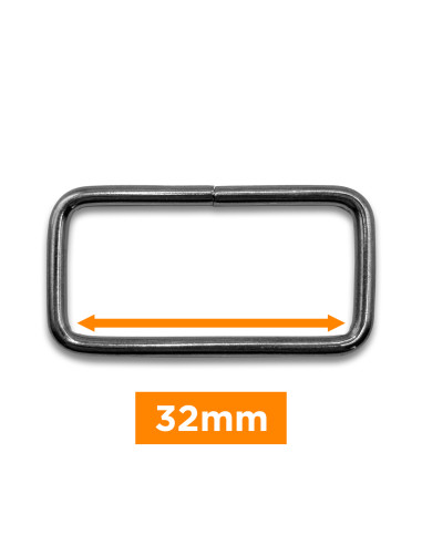 Bucle rectangular - Cañón de fusil 32 mm