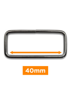 Bucle rectangular - Cañón de fusil de 40 mm