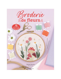 Libro de bordado de flores