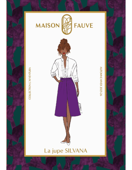 Patrón de falda Silvana - Maison Fauve
