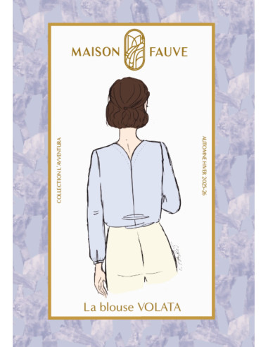 Patron de blouse Volata - Maison Fauve