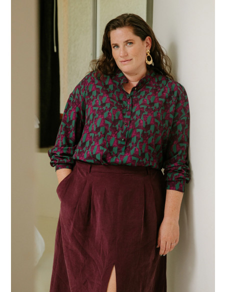 Patrón de blusa Vittoria - Maison Fauve