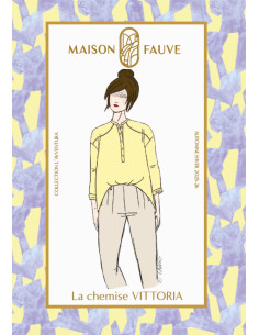 Patrón de blusa Vittoria - Maison Fauve 2