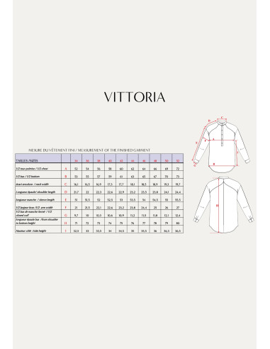 Patrón de blusa Vittoria - Maison Fauve