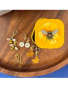 Juego de 12 anillos marcadores de puntos - Honeybee
