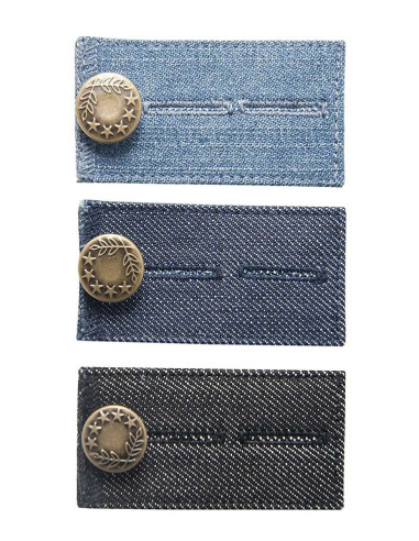 Botones de extensión de metal Easy Fit para jeans