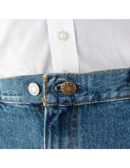 Botones de extensión de metal Easy Fit para jeans