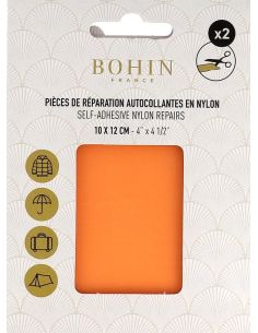 Piezas de reparación autoadhesivas de nailon Bohin - Albaricoque