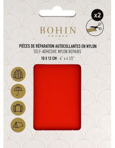 Piezas de reparación autoadhesivas de nailon Bohin - Naranja