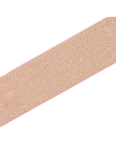 Elástico Color oro rosa 50 mm