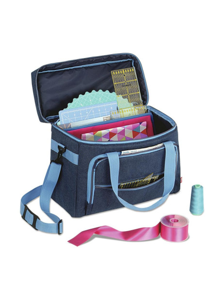 Bolso Prym para máquina de coser - Azul vaquero