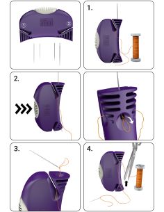 Enhebradores de agujas Prym Ergonomics 2