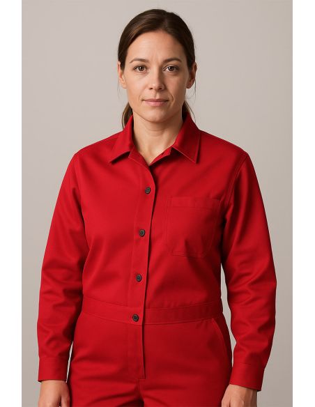 Tela sarga de trabajo - Rojo