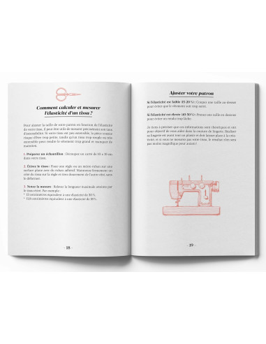 Libro pequeño manual de costura de lencería