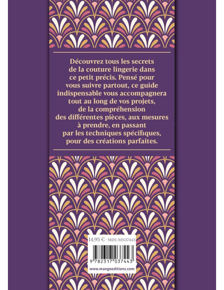Libro pequeño manual de costura de lencería