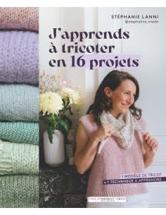 Libro aprendo a tejer en 16 proyectos