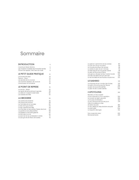Libro reparar, bordar, personalizar