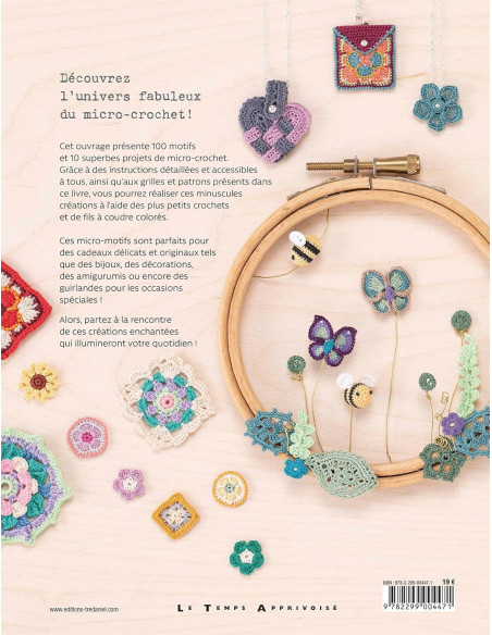 Libro 100 patrones de micro crochet