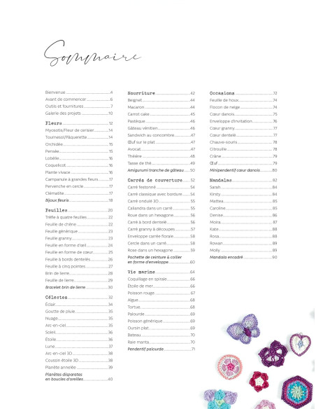Libro 100 patrones de micro crochet