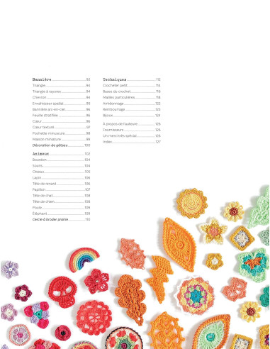 Libro 100 patrones de micro crochet