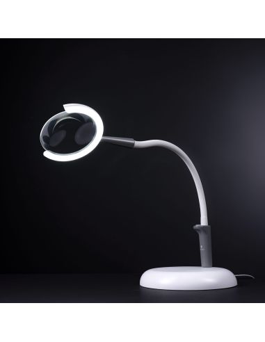 Lámpara lupa 3-en-1 Daylight Magnificent Pro