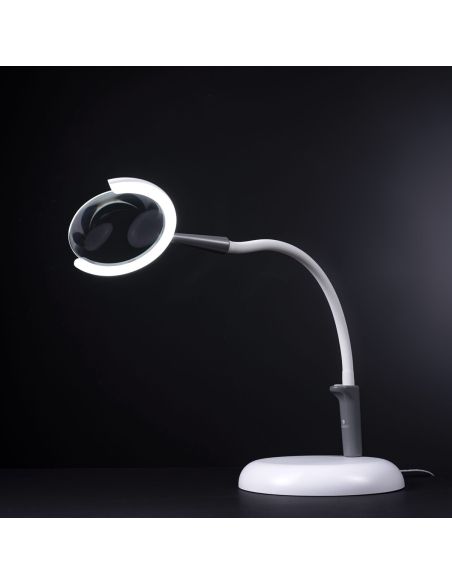 Lámpara lupa 3-en-1 Daylight Magnificent Pro