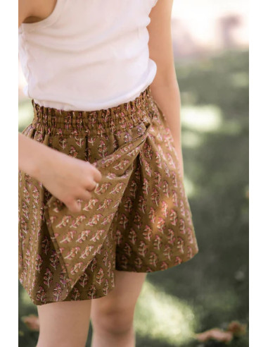 Patrón de falda y short Zélie mini - Joli Lab