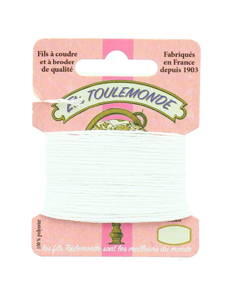 Hilo para sashiko - Blanco