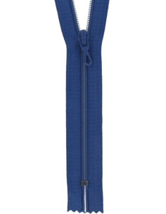 Cremallera de nylon - Azul bugatti