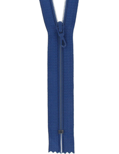 Cremallera de nylon - Azul bugatti