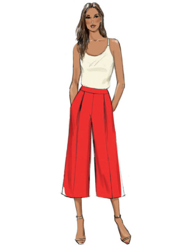 Patrón de pantalón - Vogue 9302