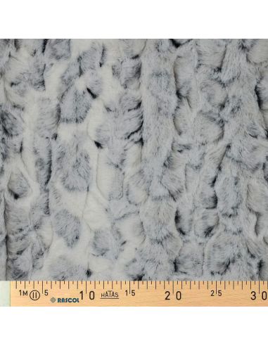 Tejido de piel sintética animal - Lince de las nieves
