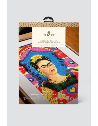 Kit broderie point de croix - Le cadre