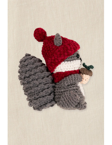 Kit amigurumi - Ardilla golosa