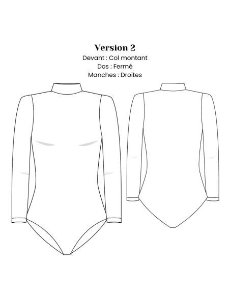 Patrón de body - Sora - Lise Tailor