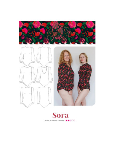 Patrón de body - Sora - Lise Tailor