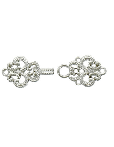 Chic Brandenburgo fino - Plata