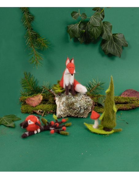 Kit de fieltro - Bosque encantado