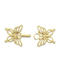 Brandeburgo chic mariposa - Dorado 2