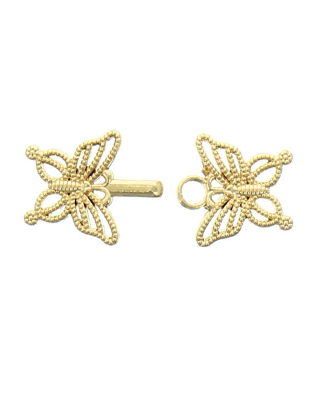 Brandeburgo chic mariposa - Dorado