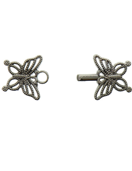 Brandeburgo chic mariposa - Cañón de fusil