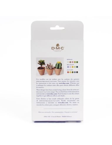 Paquete de 5 lanas cardadas para fieltrar DMC - Primavera
