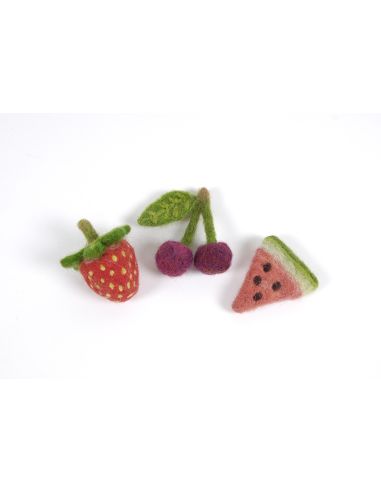 Pack de 5 lanas cardadas para fieltrar DMC - Vitamina