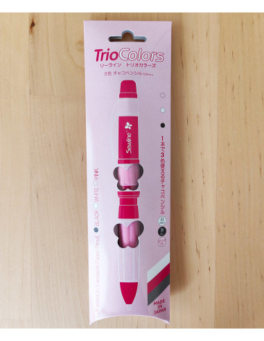 Lápiz de tiza portaminas TrioColors 3 en 1 Sewline