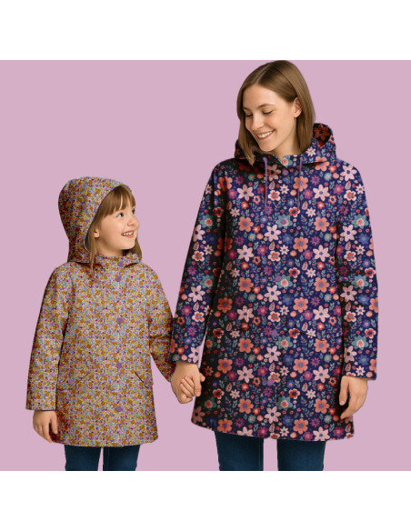 Tela de lona impermeable para chubasquero - Osaya