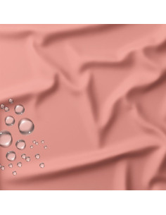 Tela de lona impermeable para chubasquero - Té rosa