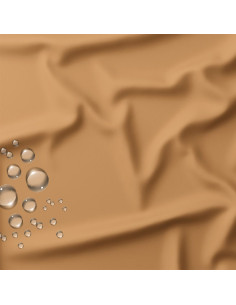 Tela de lona impermeable para chubasquero - Camel