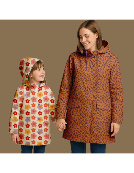 Tela de lona impermeable para chubasquero - Utopía