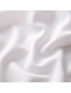 Tejido crepé Georgette - Blanco
